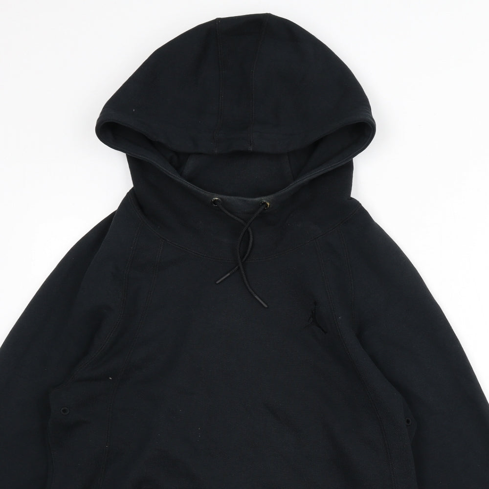 Mens UK Size M Jordan Black Pullover Hoodie