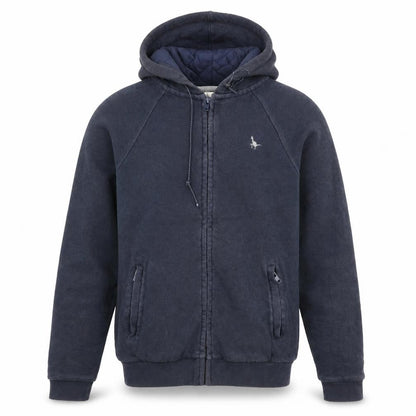 Mens UK Size XS Jack Wills Blue Full Zip Hoodie