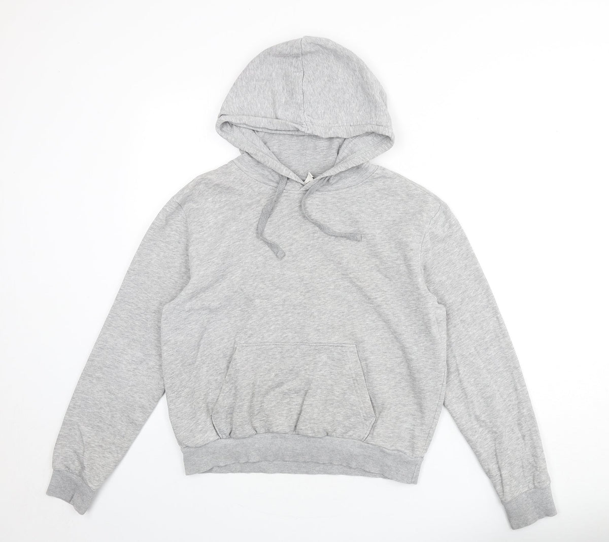 Womens UK Size S Divided by H&M Grey Pullover Hoodie