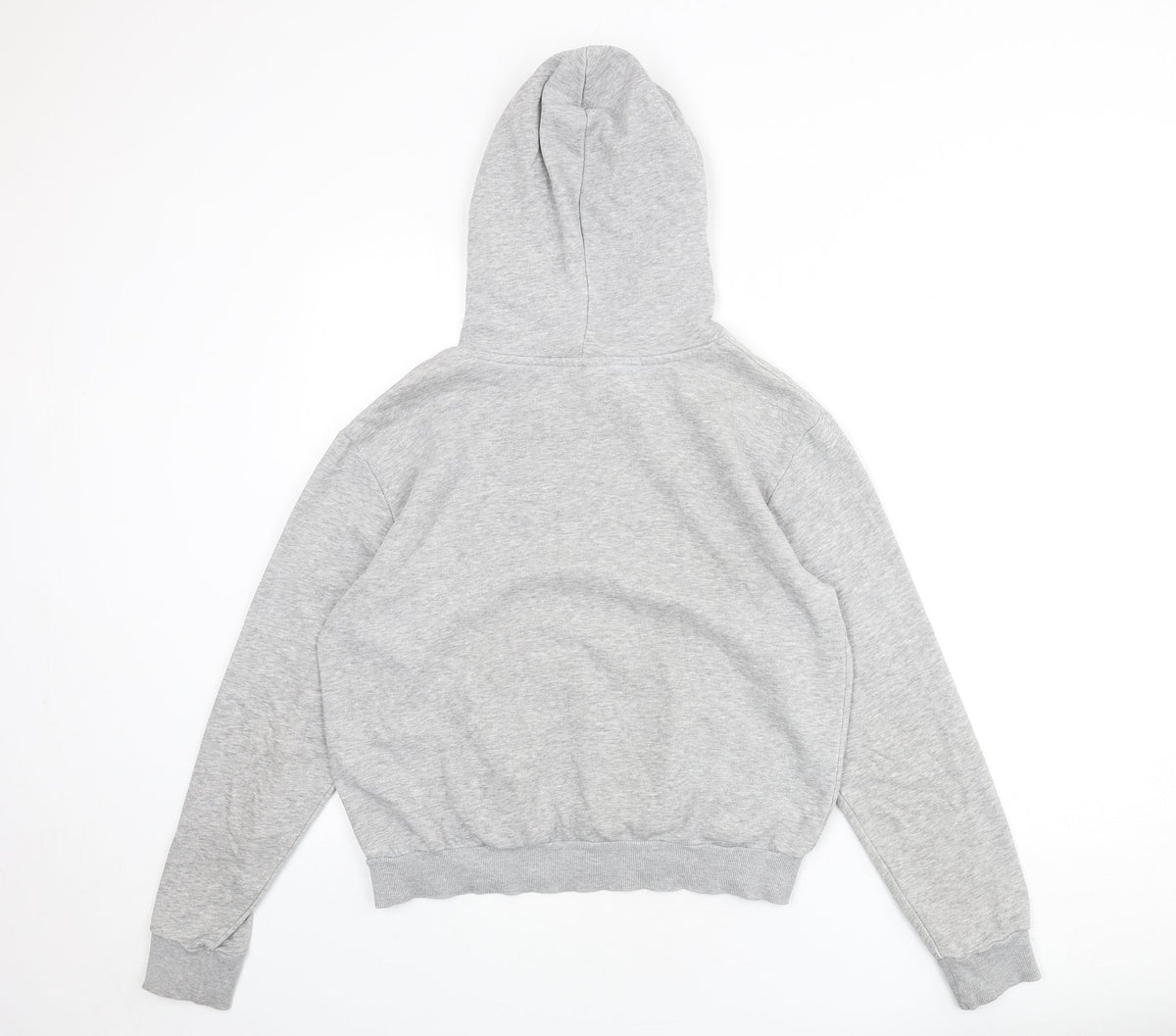 Womens UK Size S Divided by H&M Grey Pullover Hoodie