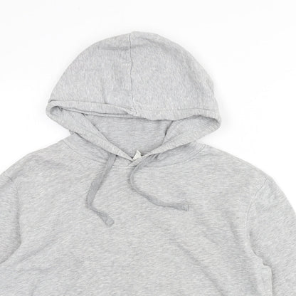 Womens UK Size S Divided by H&M Grey Pullover Hoodie
