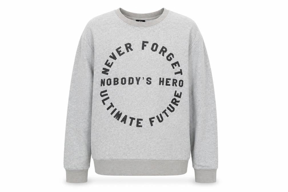 Womens UK Size L H&M Grey Pullover Sweatshirt