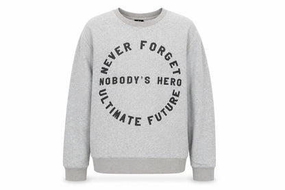 Womens UK Size L H&M Grey Pullover Sweatshirt