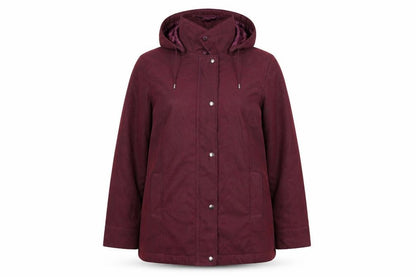 Womens UK Size 14 EWM Red Rain Coat