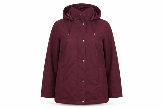 Womens UK Size 14 EWM Red Rain Coat