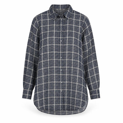 Womens UK Size 6 NEXT Blue Basic Button-Up