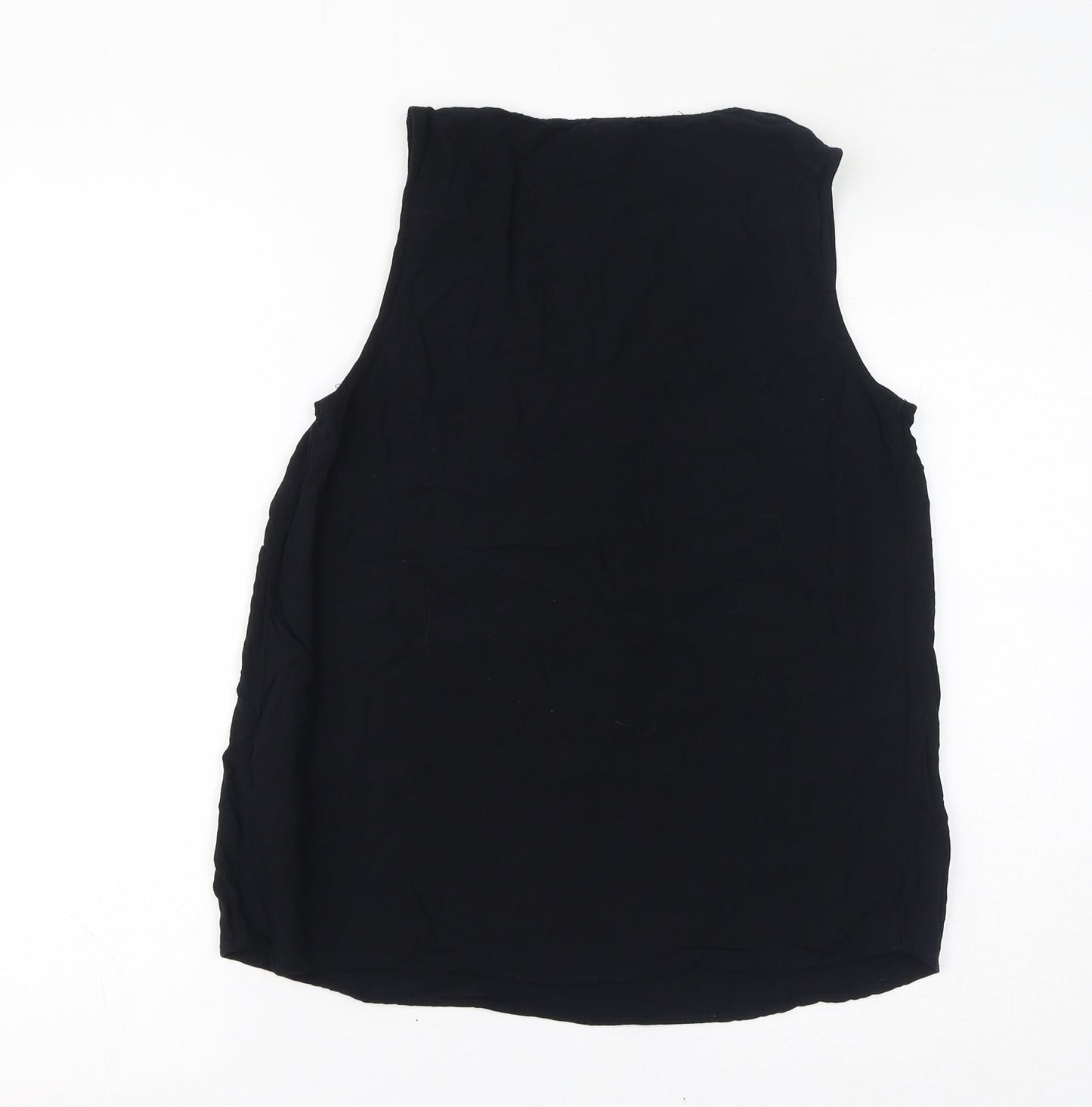 Womens UK Size M VERO MODA Black Basic Tank
