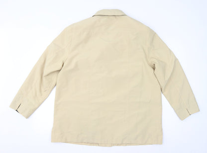 Barbara Labeck Womens Yellow Jacket Size 18 Button