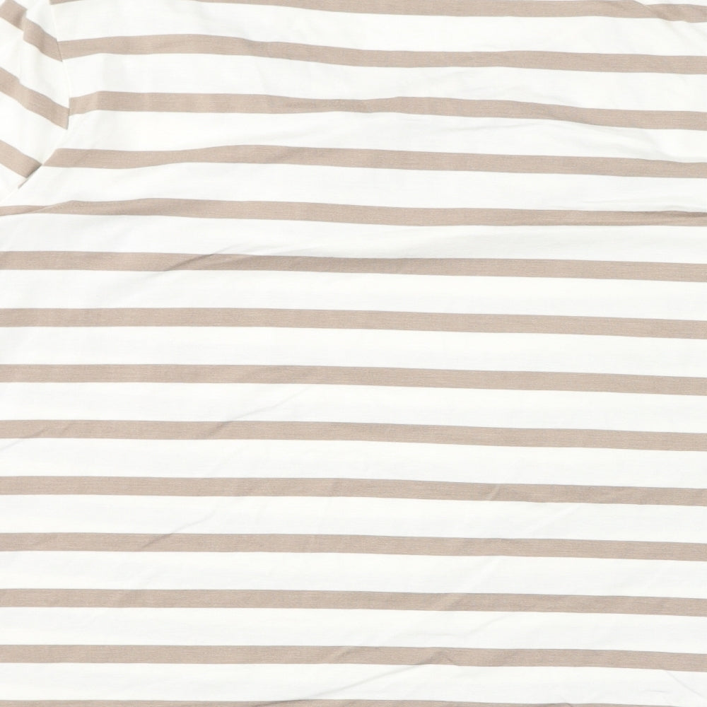 Womens UK Size 18 Phase Eight White Basic T-Shirt