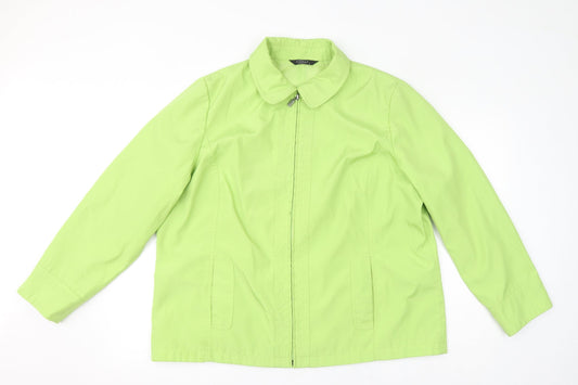 Womens UK Size L Bonmarché Green Jacket