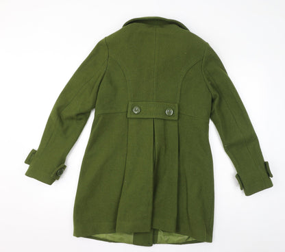Divided by H&M Womens Green Jacket Size 14 Button