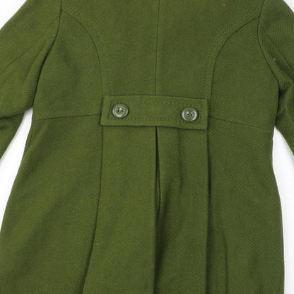 Divided by H&M Womens Green Jacket Size 14 Button