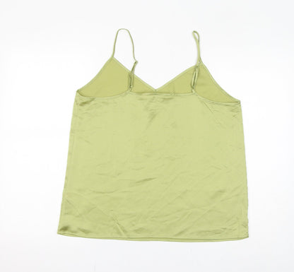 Womens UK Size 14 Marks and Spencer Green Basic Tank