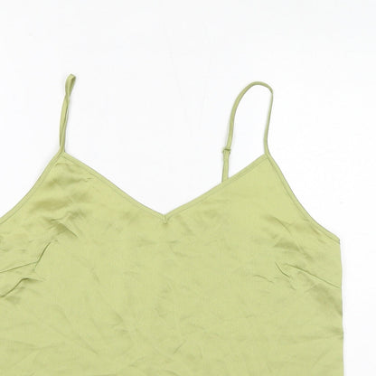 Womens UK Size 14 Marks and Spencer Green Basic Tank