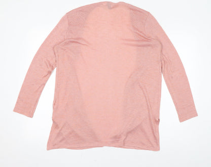 Womens UK Size M Divided by H&M Pink Cape Jumper