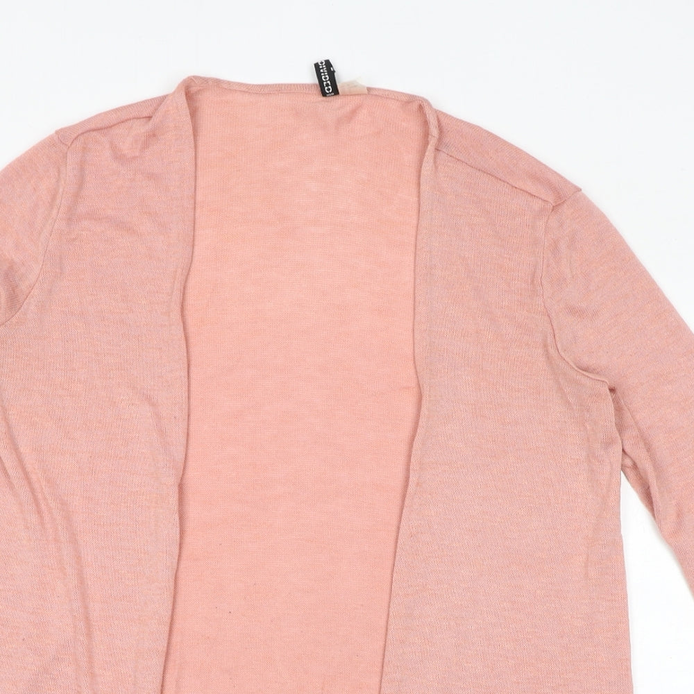 Womens UK Size M Divided by H&M Pink Cape Jumper