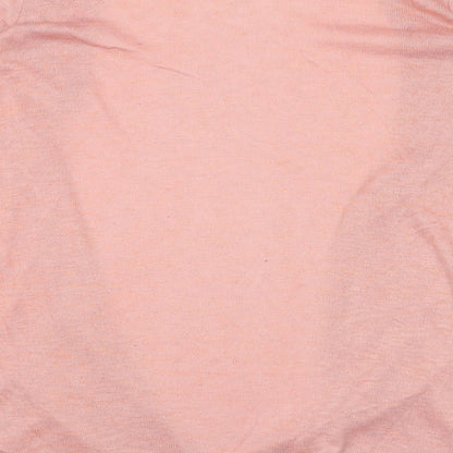Womens UK Size M Divided by H&M Pink Cape Jumper