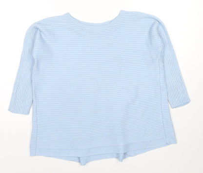 Womens UK Size S Phase Eight Blue Pullover Jumper