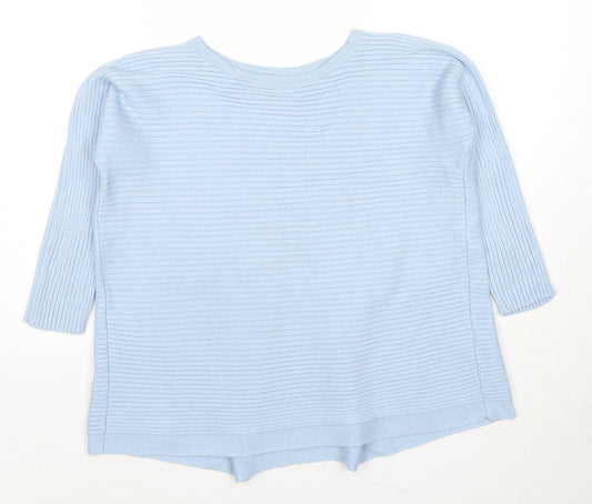 Womens UK Size S Phase Eight Blue Pullover Jumper