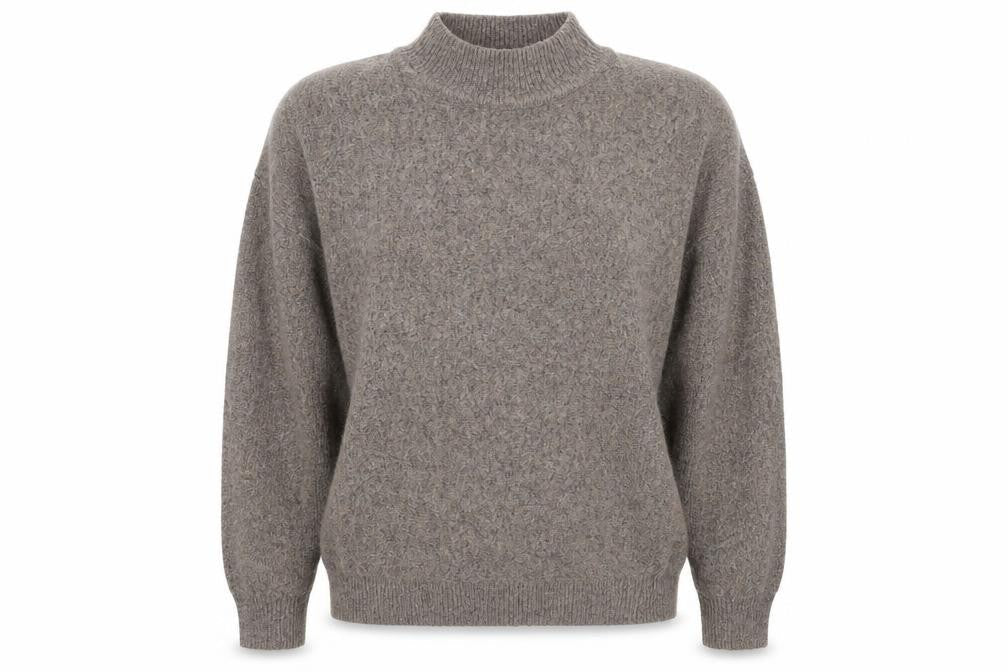 Womens UK Size M Selection Brown Pullover Jumper