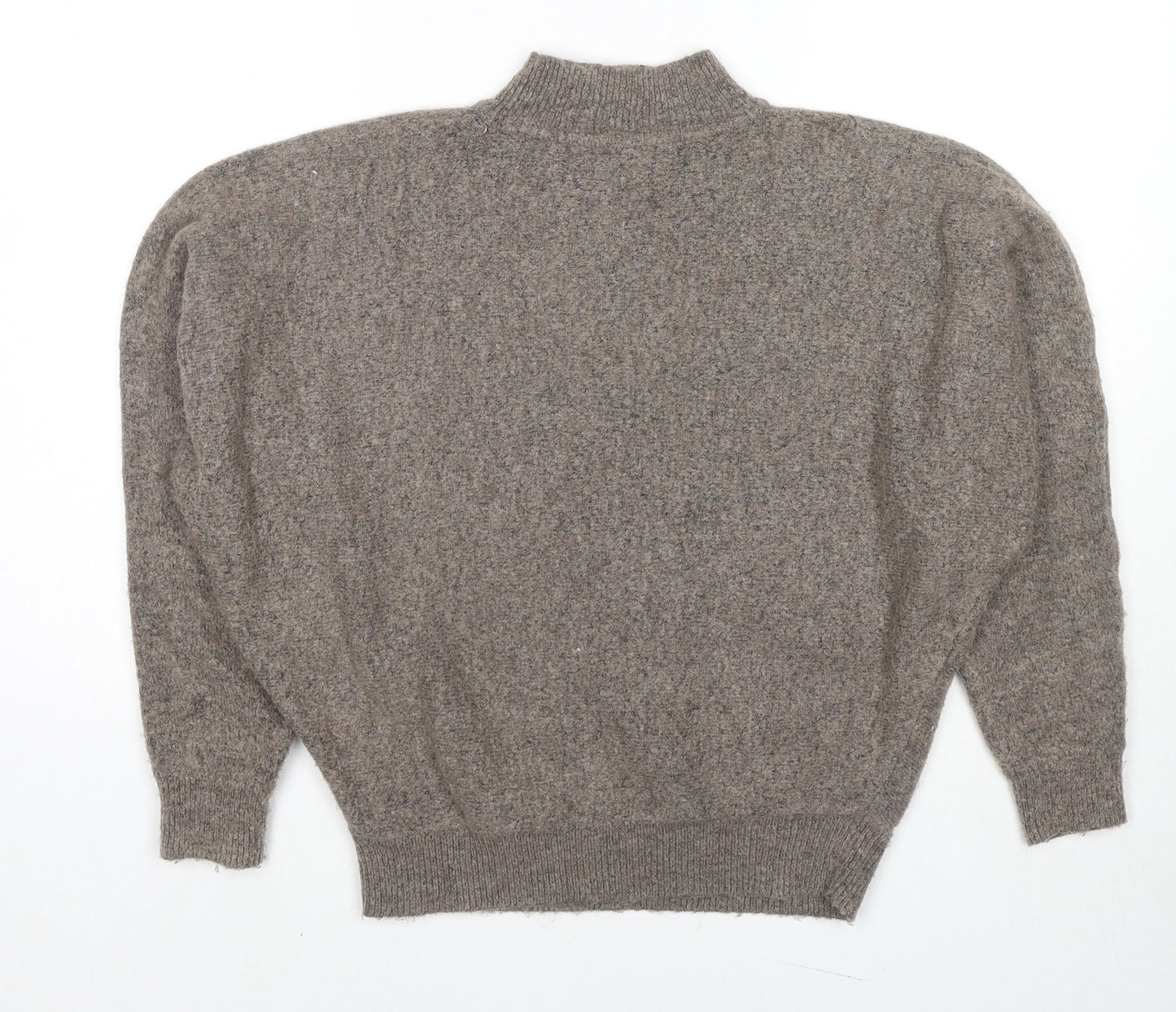 Womens UK Size M Selection Brown Pullover Jumper