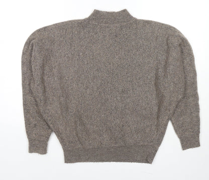 Womens UK Size M Selection Brown Pullover Jumper