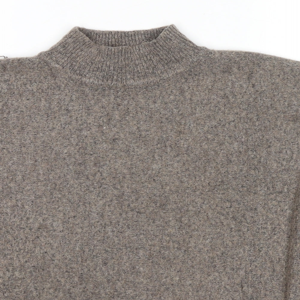 Womens UK Size M Selection Brown Pullover Jumper