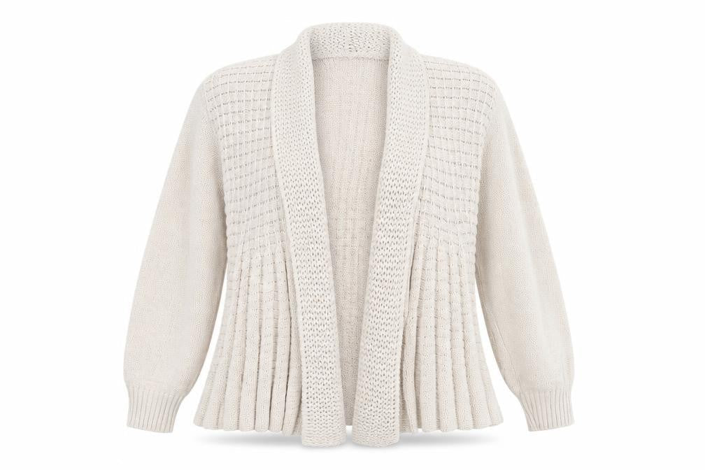 Womens UK Size M Remel London Beige Cardigan Jumper