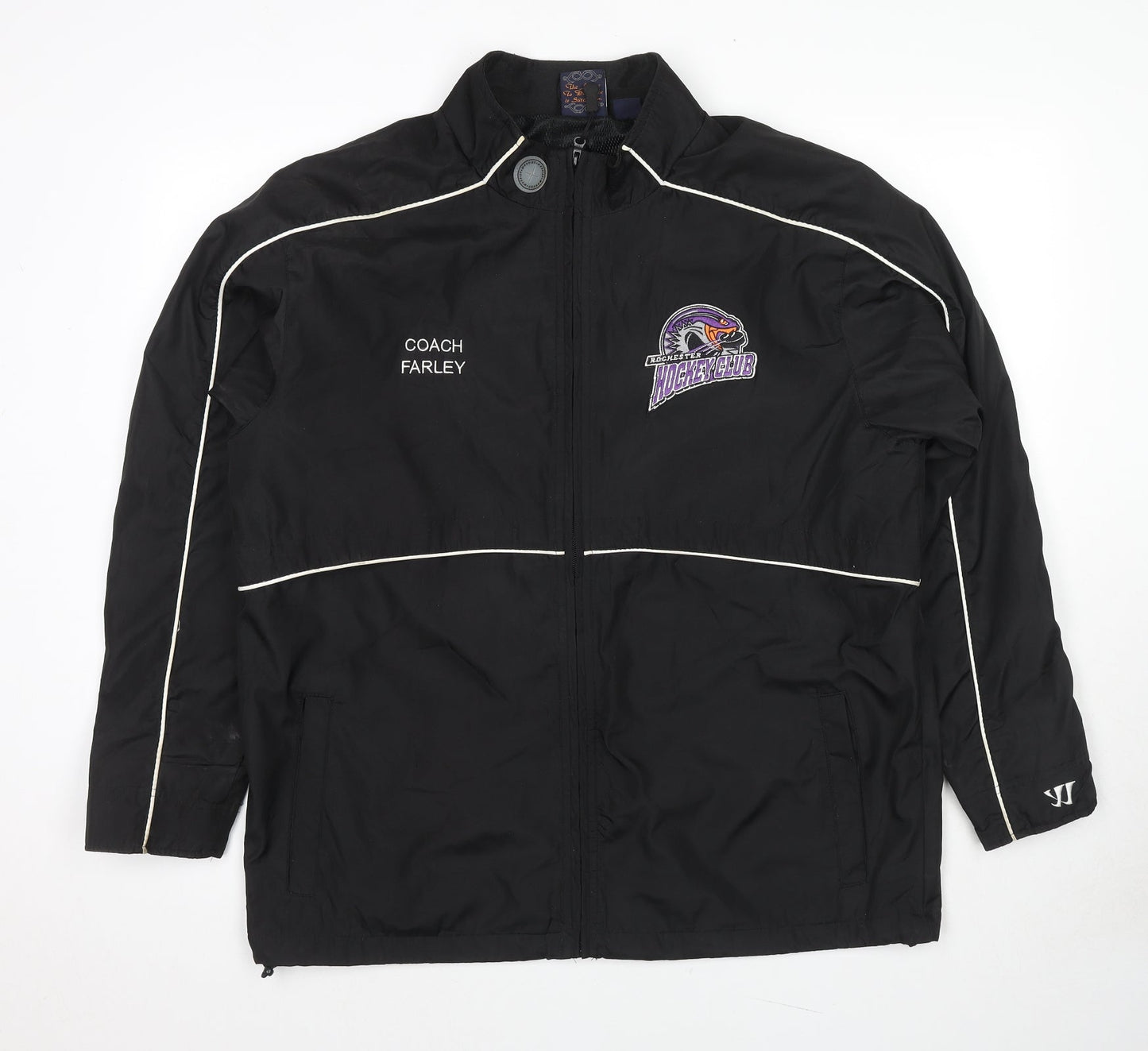 Mens UK Size L Warrior Black Jacket