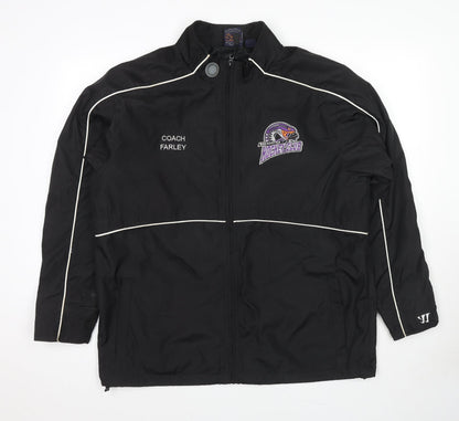 Mens UK Size L Warrior Black Jacket