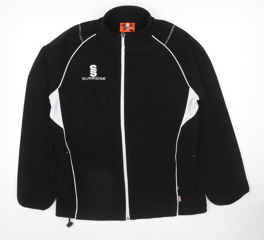 Mens UK Size S Surpridge Black Jacket