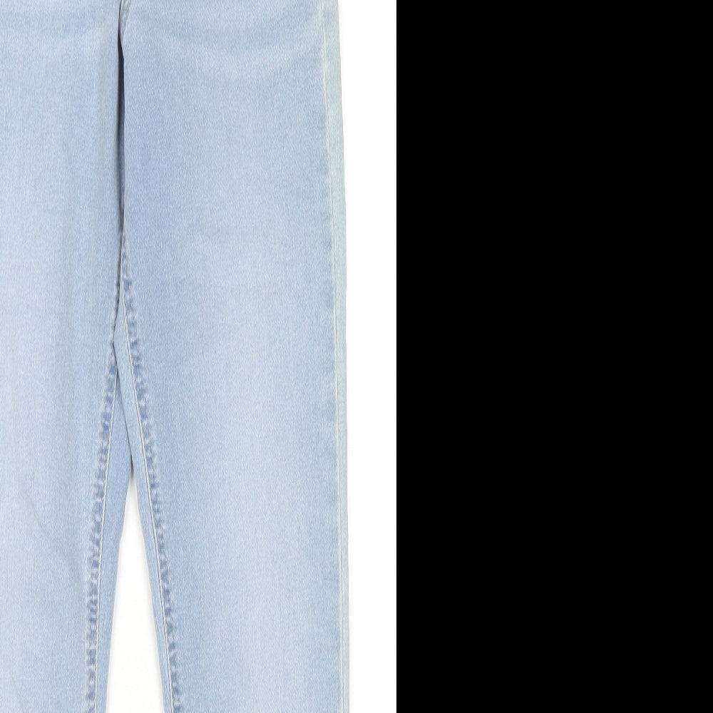 Womens UK Size 8 Marks and Spencer Regular Fit Jegging Blue Jeans