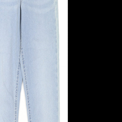 Womens UK Size 8 Marks and Spencer Regular Fit Jegging Blue Jeans