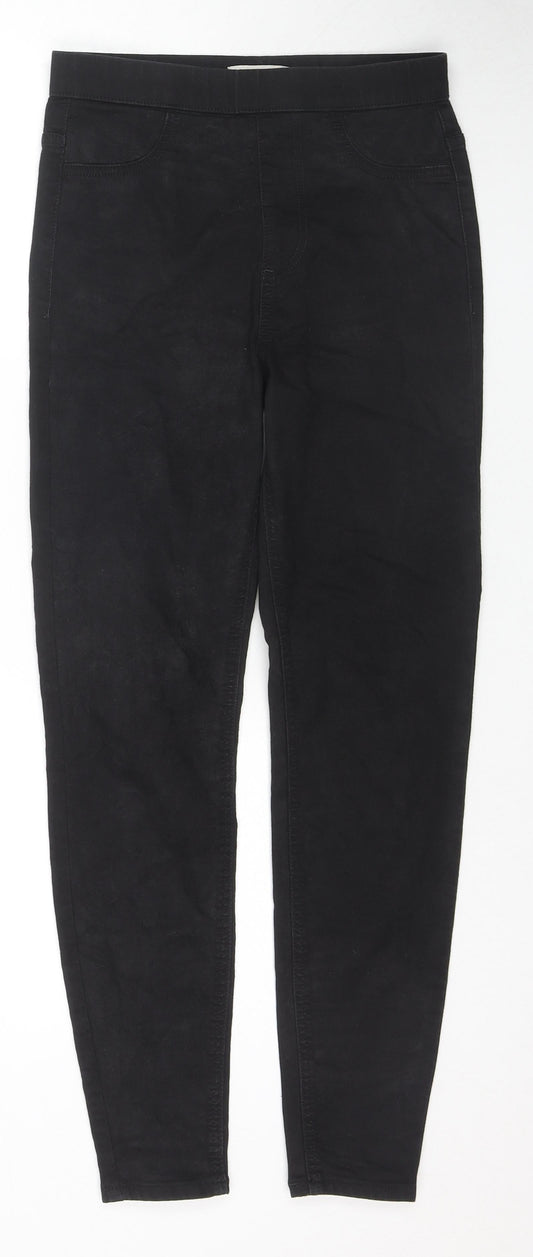 Womens UK Size 8 Marks and Spencer Regular Fit Jegging Black Jeans