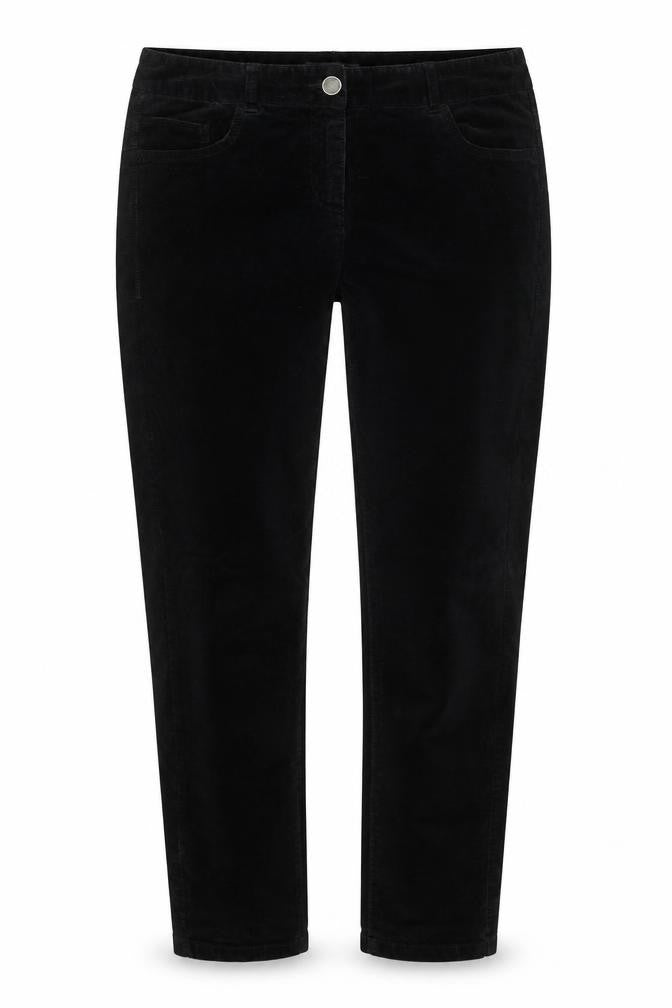 Womens UK Size 34 in Marks and Spencer Regular Fit  Black Trousers