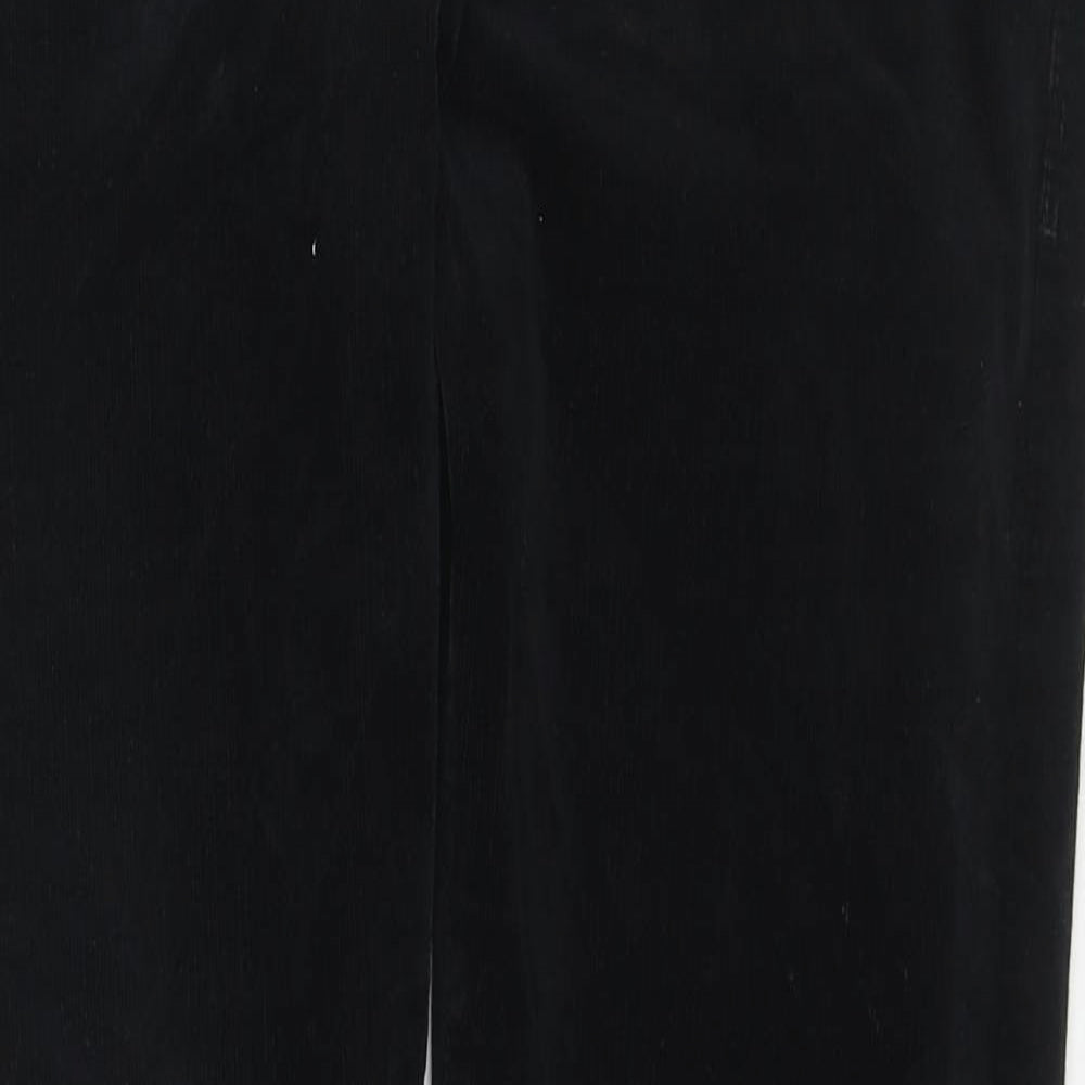 Womens UK Size 34 in Marks and Spencer Regular Fit  Black Trousers