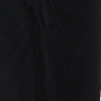 Womens UK Size 34 in Marks and Spencer Regular Fit  Black Trousers