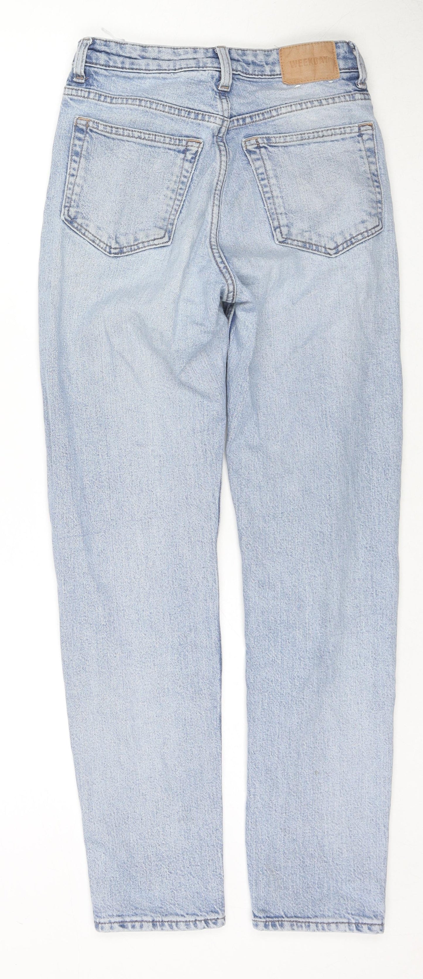 Womens UK Size 24 in Weekday Regular Fit Skinny Blue Jeans