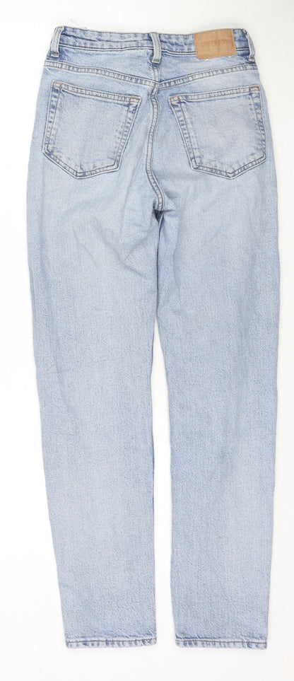 Womens UK Size 24 in Weekday Regular Fit Skinny Blue Jeans