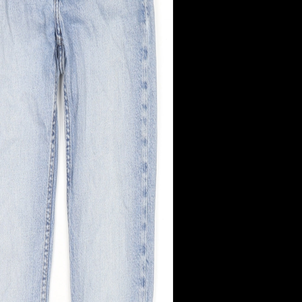Womens UK Size 24 in Weekday Regular Fit Skinny Blue Jeans