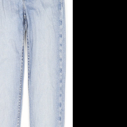 Womens UK Size 24 in Weekday Regular Fit Skinny Blue Jeans