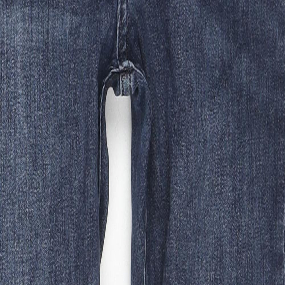 Womens UK Size 10 H&M Regular Fit Skinny Blue Jeans