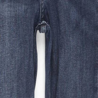 Womens UK Size 10 H&M Regular Fit Skinny Blue Jeans
