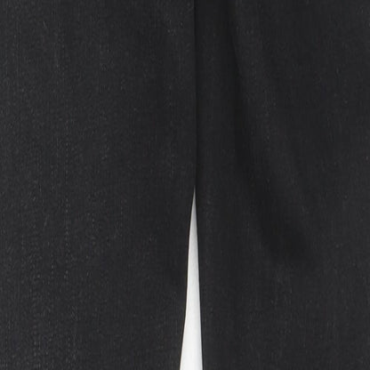 Denim & Co. Womens Black Cotton Skinny Jeans Size 6 L30 in Regular Zip