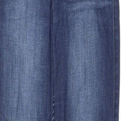 Hollister Womens Blue Cotton Skinny Jeans Size 28 in L31 in Regular Zip - Pockets