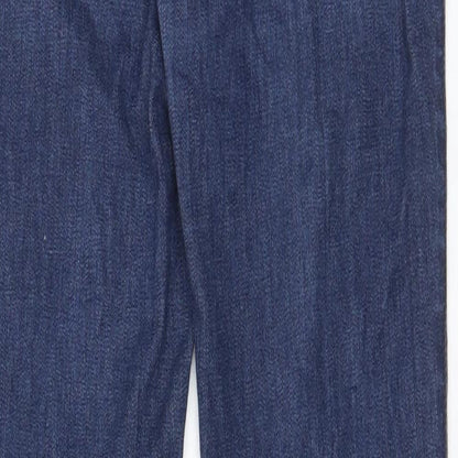 Hollister Womens Blue Cotton Skinny Jeans Size 28 in L31 in Regular Zip - Pockets