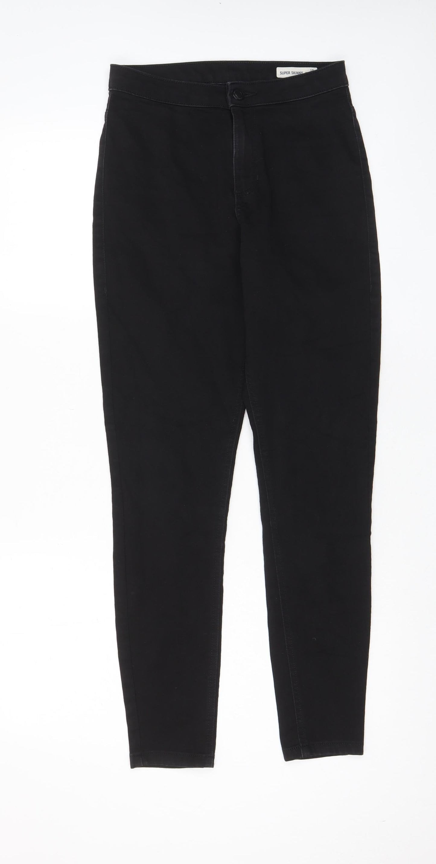 Womens UK Size 10 Marks and Spencer Regular Fit Skinny Black Jeans