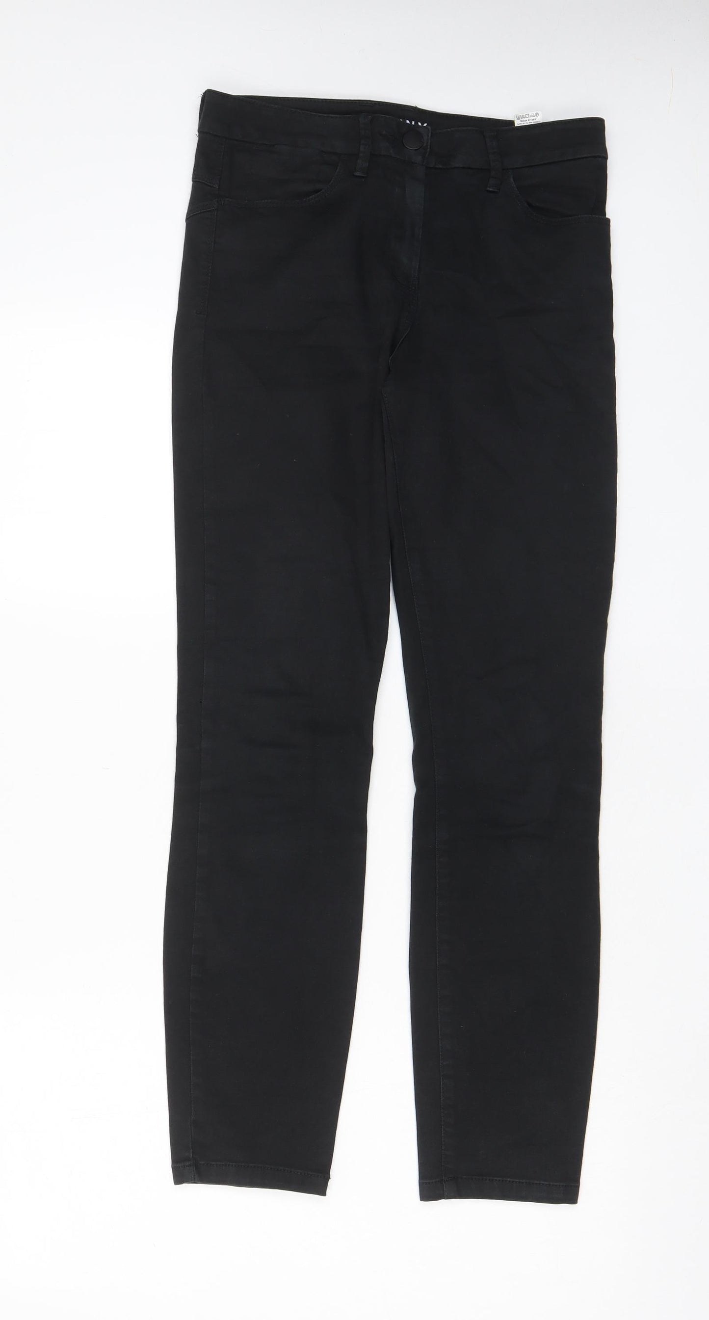 Womens UK Size 8 Marks and Spencer Regular Fit Skinny Black Jeans