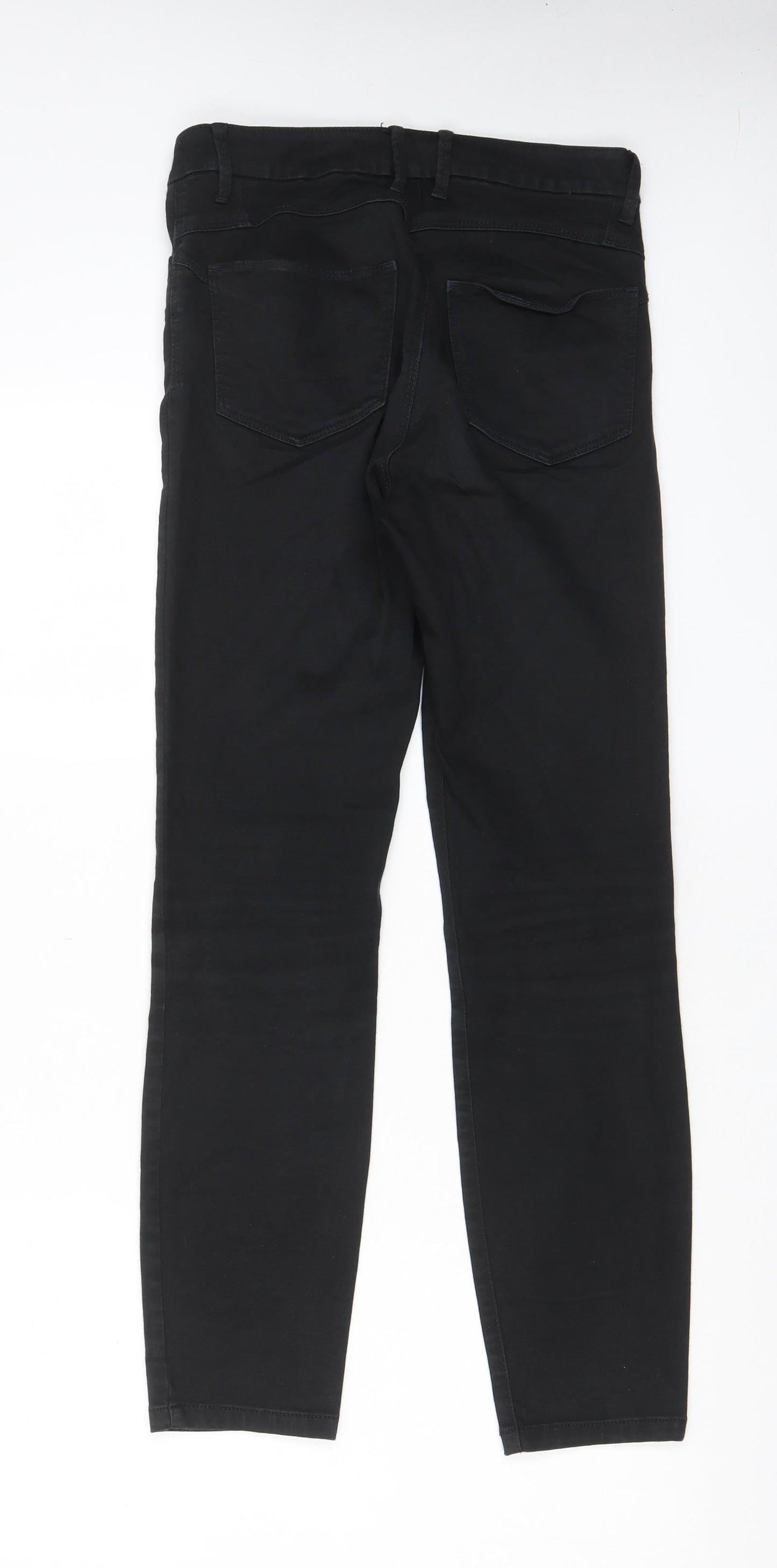 Womens UK Size 8 Marks and Spencer Regular Fit Skinny Black Jeans