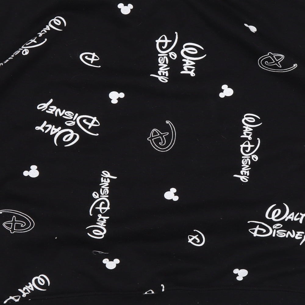 Womens UK Size L Disney Black Pullover Sweatshirt